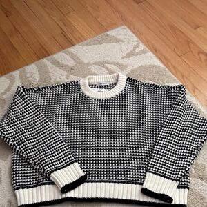 Madewell Textured-stitch Crewneck Sweater